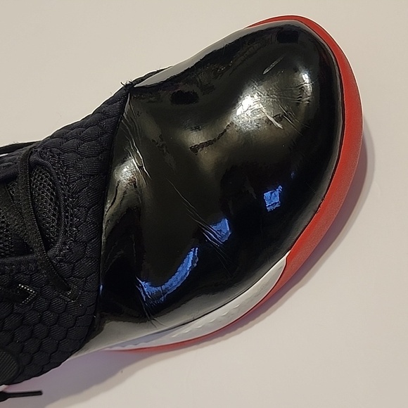 Nike LeBron Witness III PRM Men's Basketball Shoe (US 14  Black/White/Red) - Picture 14 of 15